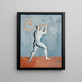 Hercules before the moon - Francis Picabia — framed artwork on a wall