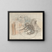 Je tirai le rideau qui cachait les fantômes - Francis Picabia — framed artwork on a wall