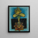The Flower - Francis Picabia — framed artwork on a wall