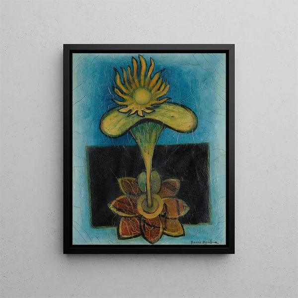 The Flower - Francis Picabia — framed artwork on a wall
