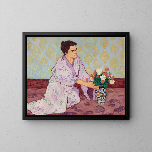 The bouquet of Saint-Tropez - Francis Picabia — framed artwork on a wall