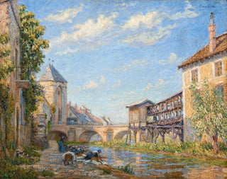 Les laveuses de Moret - Francis Picabia — artwork view