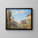Les laveuses de Moret - Francis Picabia — framed artwork on a wall