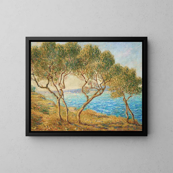 Les oliviers, effet de soleil à Martigues - Francis Picabia — framed artwork on a wall