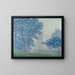 Lever du soleil dans la brume à Montigny - Francis Picabia — framed artwork on a wall
