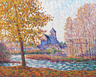 L'église de Montigny, autumn effect - Francis Picabia — artwork view