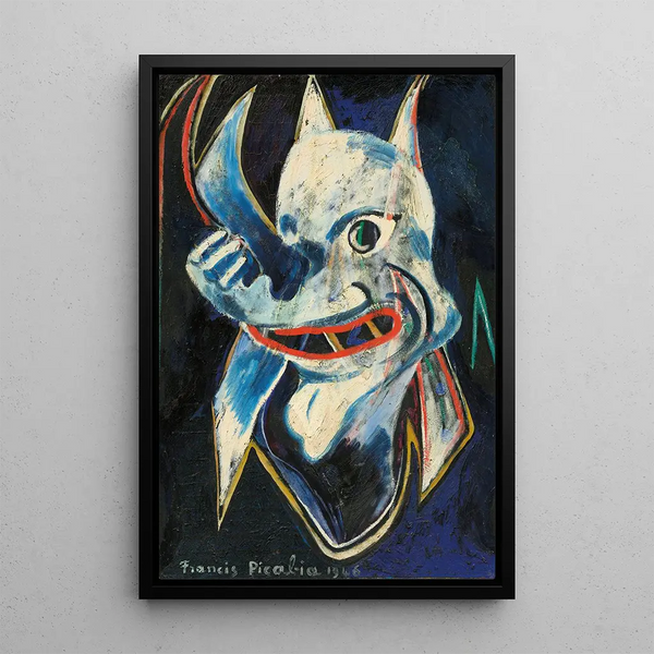 Monster - Francis Picabia — framed artwork on a wall