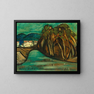 Landscape - Francis Picabia — framed artwork on a wall