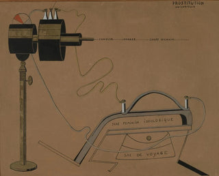 Universal Prostitution Painting - Francis Picabia — artwork view