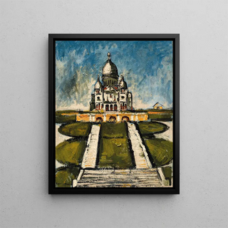 Untitled Sacred Heart Montmartre - Francis Picabia — framed artwork on a wall