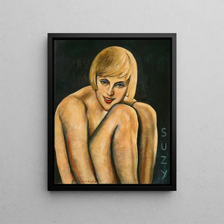Suzy - Francis Picabia — framed artwork on a wall