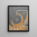 Tournez rare - Francis Picabia — framed artwork on a wall