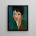 Head of Woman - Francis Picabia — framed artwork on a wall