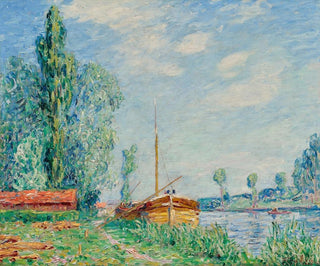 Untitled Painting, Le Loing at Nemours - Francis Picabia — artwork view