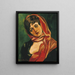 Face of a Woman - Francis Picabia — framed artwork on a wall