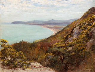 Bay of Killiney view towards Bray - Francis S Walker — artwork view