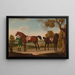 Petit renard et Oroonoco - Francis Stringer — framed artwork on a wall