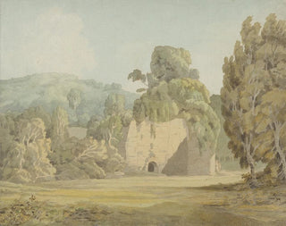 A ruin covered with ivy - Francis Towne — artwork view