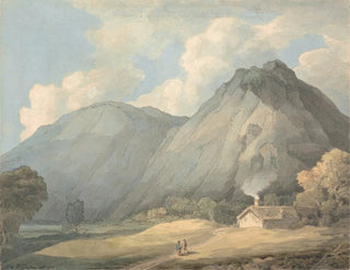 Craig yr Aderyn near Llanfihangel-y-Pennant - Francis Towne — artwork view