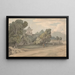 New Radnor Painting - Francis Towne — framed artwork on a wall