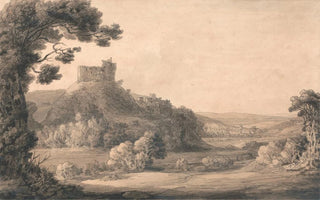 Francis Towne - Oakhampton Castle.webp