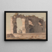 L'Aqueduc de Claude, Rome - Francis Towne — framed artwork on a wall