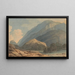 L'Entrée dans Borrowdale - Francis Towne — framed artwork on a wall