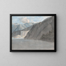 Vue du lac de Côme avec le mont Leoni - Francis Towne — framed artwork on a wall