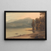 Windermere at Sunset - Francis Towne — framed artwork on a wall