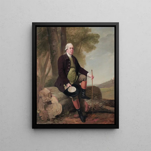 Jervoise Clarke Jervoise - Francis Wheatley — framed artwork on a wall