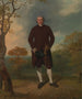 Portrait painting of a man named George Basil Woodd - Francis Wheatley — artwork view