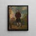 Portrait painting of a man named George Basil Woodd - Francis Wheatley — framed artwork on a wall