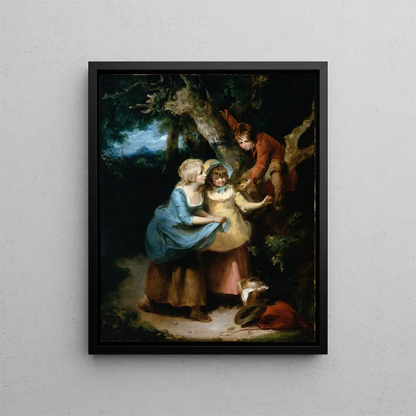 Spring Painting - Francis Wheatley — framed artwork on a wall