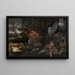 Allégorie du mois d'août - Francisco Barrera — framed artwork on a wall