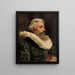 Head of a gentleman - Francisco Domingo Marqués — framed artwork on a wall