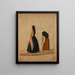 Going to church - Francisco Fierro — framed artwork on a wall