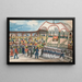 Military Review Painting - Francisco Fierro — framed artwork on a wall