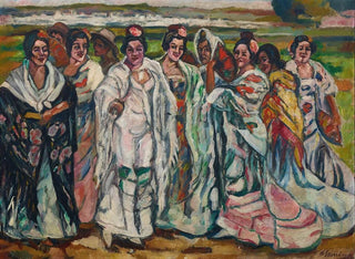 Chulas - Francisco Iturrino — artwork view