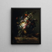 Vase with flowers - Francisco Lacoma y Fontanet — framed artwork on a wall