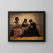 Les Trois Races ou L'Égalité devant la Loi - Francisco Laso — framed artwork on a wall