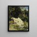 The Romantic Novel - Francisco Peralta del Campo — framed artwork on a wall