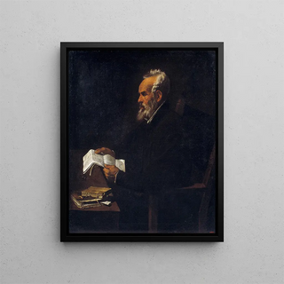 Ramon Llull - Francisco Ribalta — framed artwork on a wall
