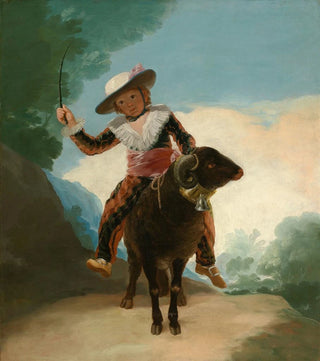Boy on a Ram - Francisco de Goya — artwork view