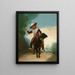 Boy on a Ram - Francisco de Goya — framed artwork on a wall