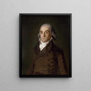 The Count of Tago - Francisco de Goya — framed artwork on a wall