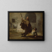 The brother Pedro strikes El Maragato with the rifle butt - Francisco de Goya — framed artwork on a wall