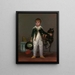 Jos Costa y Bonells died in 1870. Called Pepito - Francisco de Goya — framed artwork on a wall