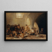 L'Asile - Francisco de Goya — framed artwork on a wall