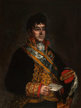 Portrait of Don Miguel de Lardizábal - Francisco de Goya — artwork view