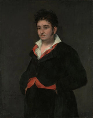 Portrait of Don Ramón Satué - Francisco de Goya — artwork view